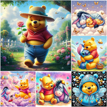 Load image into Gallery viewer, Winnie the Pooh-Full Round Diamond Painting-30x30cm