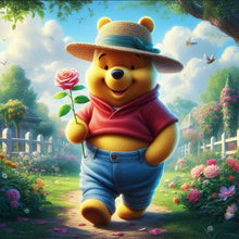 Load image into Gallery viewer, Winnie the Pooh-Full Round Diamond Painting-30x30cm