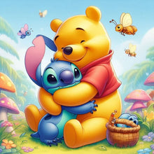 Load image into Gallery viewer, Winnie the Pooh-Full Round Diamond Painting-30x30cm
