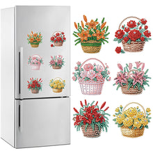 Load image into Gallery viewer, 6/7Pcs/Set-Butterfly/Owl-Diamond Painting Magnet Refrigerator