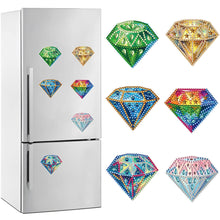 Load image into Gallery viewer, 6/7Pcs/Set-Butterfly/Owl-Diamond Painting Magnet Refrigerator
