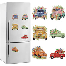 Load image into Gallery viewer, 6/7Pcs/Set-Butterfly/Owl-Diamond Painting Magnet Refrigerator