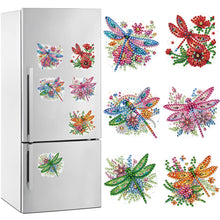 Load image into Gallery viewer, 6/7Pcs/Set-Butterfly/Owl-Diamond Painting Magnet Refrigerator