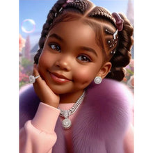 Load image into Gallery viewer, Beauty-Full Round Diamond Painting-30x40cm