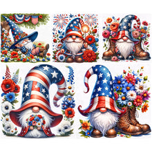 Load image into Gallery viewer, Independence Day Goblin-Full Round Diamond Painting-30x30cm