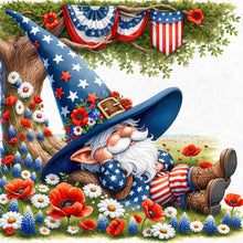 Load image into Gallery viewer, Independence Day Goblin-Full Round Diamond Painting-30x30cm