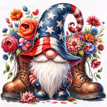 Load image into Gallery viewer, Independence Day Goblin-Full Round Diamond Painting-30x30cm