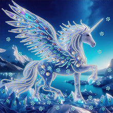 Load image into Gallery viewer, Unicorn-Partial Special Diamond Painting-30x30cm