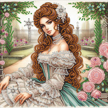 Load image into Gallery viewer, Lady-Partial Special Diamond Painting-30x30cm