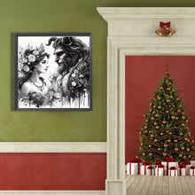 Load image into Gallery viewer, Beauty And The Beast-Full Round Diamond Painting-40x40cm