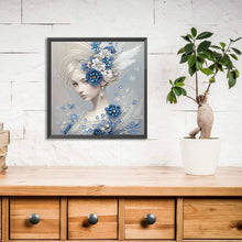 Load image into Gallery viewer, Butterfly Girl-Partial Special Diamond Painting-30x30cm