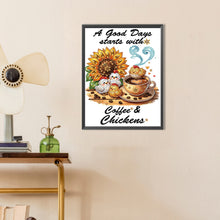 Load image into Gallery viewer, Rooster-Partial Special Diamond Painting-30x40cm