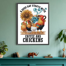 Load image into Gallery viewer, Rooster-Partial Special Diamond Painting-30x40cm