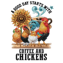 Load image into Gallery viewer, Rooster-Partial Special Diamond Painting-30x40cm