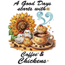 Load image into Gallery viewer, Rooster-Partial Special Diamond Painting-30x40cm