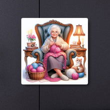 Load image into Gallery viewer, Grandmother-Full Round Diamond Painting-40x40cm