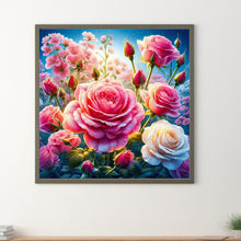 Load image into Gallery viewer, Rose-Full Round Diamond Painting-30x30cm