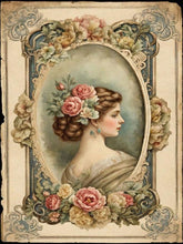 Load image into Gallery viewer, Lady-Full Round Diamond Painting-40x60cm-Large Size