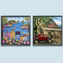 Load image into Gallery viewer, House-Full Round Diamond Painting-30x30cm