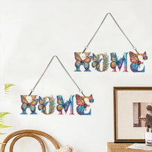 Load image into Gallery viewer, Letter-Single Side Drill-Acrylic Diamond Pendant