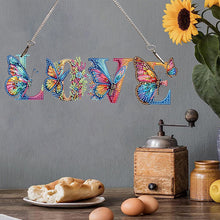 Load image into Gallery viewer, Letter-Single Side Drill-Acrylic Diamond Pendant