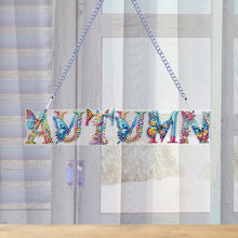 Load image into Gallery viewer, Letter-Single Side Drill-Acrylic Diamond Pendant