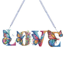 Load image into Gallery viewer, Letter-Single Side Drill-Acrylic Diamond Pendant