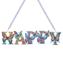 Load image into Gallery viewer, Letter-Single Side Drill-Acrylic Diamond Pendant