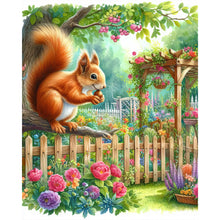 Load image into Gallery viewer, Animal-Full Round Diamond Painting-40x50cm