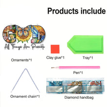 Load image into Gallery viewer, Animal-Single Side Drill-Acrylic Diamond Pendant