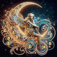 Load image into Gallery viewer, Moonlight-Partial Special Diamond Painting-30x30cm