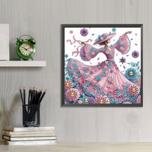 Load image into Gallery viewer, Lady-Partial Special Diamond Painting-30x30cm