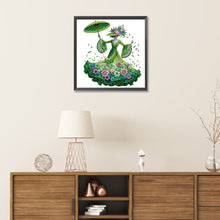 Load image into Gallery viewer, Lady-Partial Special Diamond Painting-30x30cm
