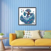 Load image into Gallery viewer, Lady-Partial Special Diamond Painting-30x30cm