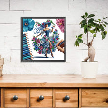 Load image into Gallery viewer, Lady-Partial Special Diamond Painting-30x30cm