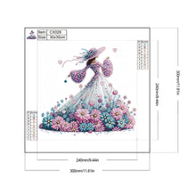 Load image into Gallery viewer, Lady-Partial Special Diamond Painting-30x30cm