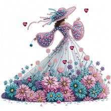 Load image into Gallery viewer, Lady-Partial Special Diamond Painting-30x30cm