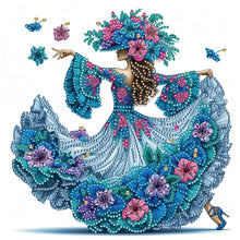 Load image into Gallery viewer, Lady-Partial Special Diamond Painting-30x30cm