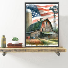 Load image into Gallery viewer, Independence Day-Full Round Diamond Painting-40x50cm