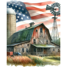 Load image into Gallery viewer, Independence Day-Full Round Diamond Painting-40x50cm