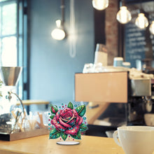 Load image into Gallery viewer, Flower-Single Side Drill-Acrylic Diamond Desktop Ornament