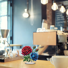 Load image into Gallery viewer, Flower-Single Side Drill-Acrylic Diamond Desktop Ornament