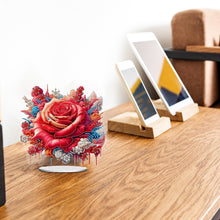 Load image into Gallery viewer, Flower-Single Side Drill-Acrylic Diamond Desktop Ornament