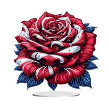 Load image into Gallery viewer, Flower-Single Side Drill-Acrylic Diamond Desktop Ornament