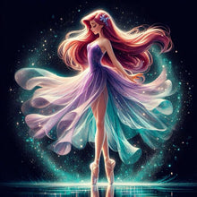 Load image into Gallery viewer, Dancing Princesse-Full Round Diamond Painting-40x40cm