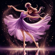 Load image into Gallery viewer, Dancing Princesse-Full Round Diamond Painting-40x40cm