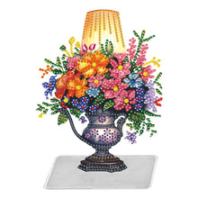 Load image into Gallery viewer, Lanterns-Single Side Drill-Acrylic Diamond Desktop Ornament