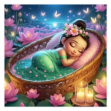 Load image into Gallery viewer, Disney Princess-Full Round Diamond Painting-40x40cm