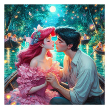 Load image into Gallery viewer, Disney Princess-Full Round Diamond Painting-40x40cm
