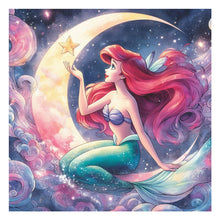 Load image into Gallery viewer, Disney Princess-Full Round Diamond Painting-40x40cm
